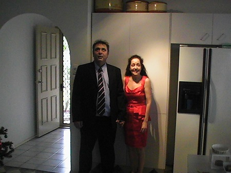 Terri and George at georginas wedding
