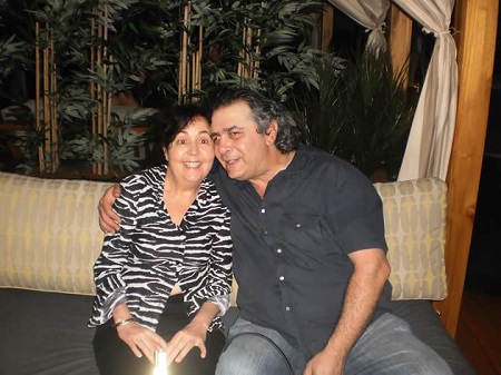terri and George at a birthday party